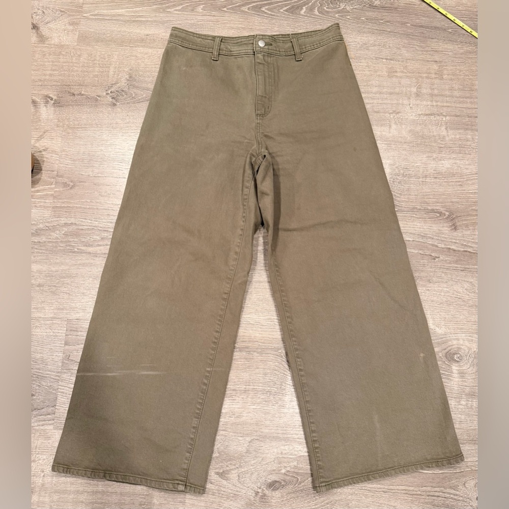 Universal thread Olive Green Wide-Leg Pants size 12